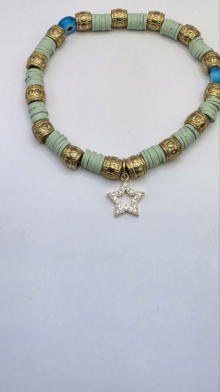 Evil Eye Star Bangle