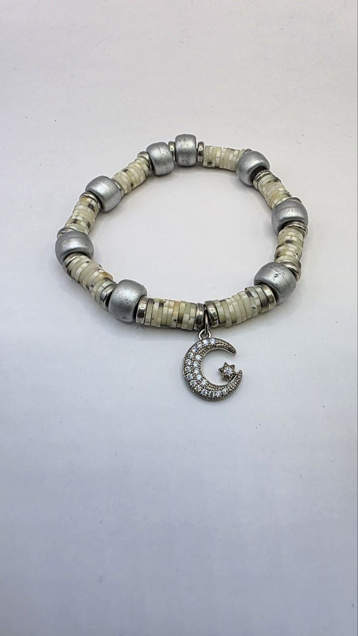 Moon Star Bone Bracelet