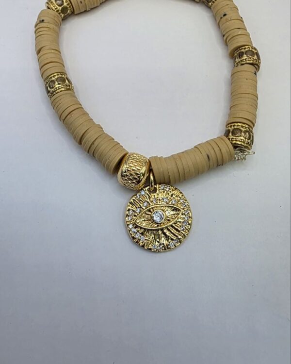 Tan Eye Bracelet