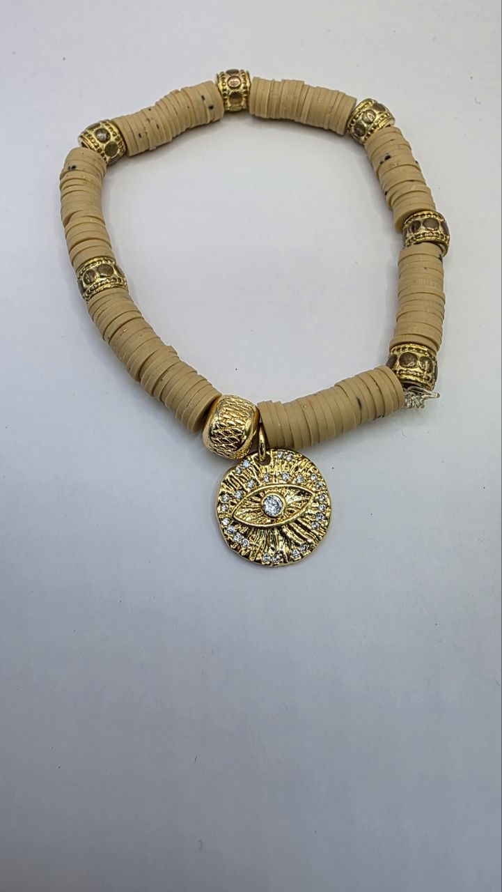 Tan Eye Bracelet