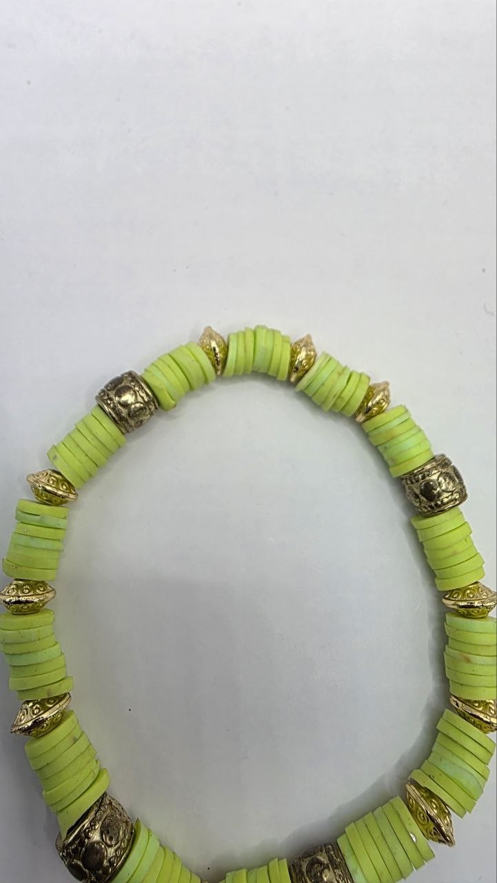 Lime Pendant Bracelet