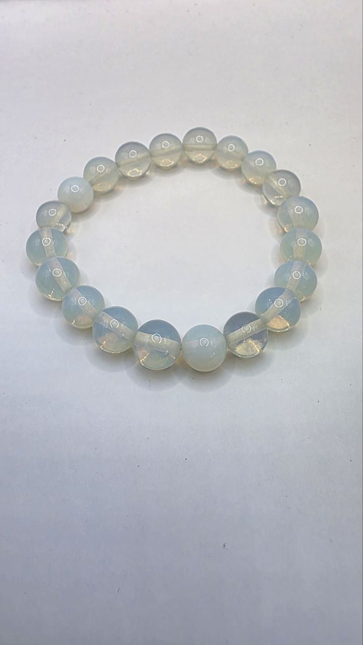 Pale Blue Stretch Bracelet