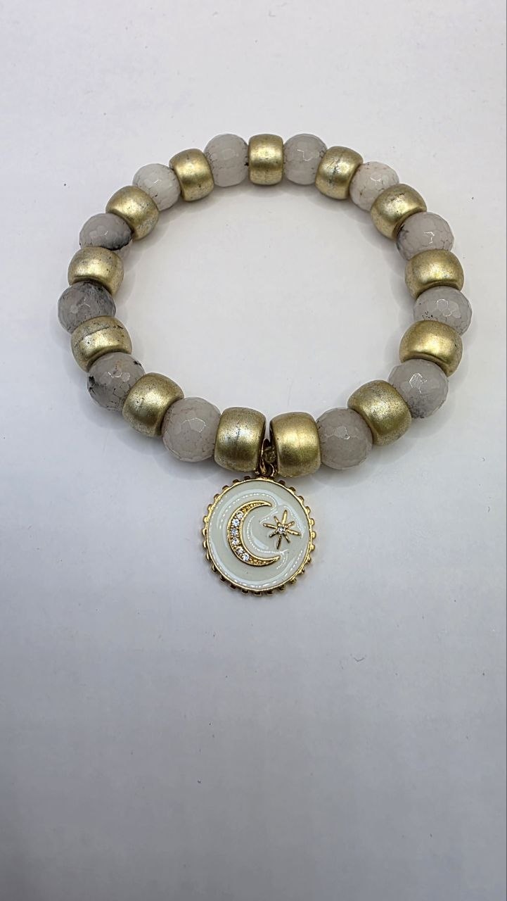 Moon Star Stretch Bracelet