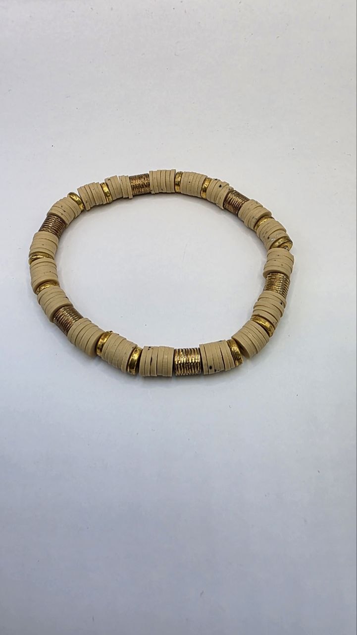 Matte Disc Bracelet