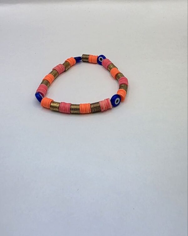 Neon Evil Eye Bracelet
