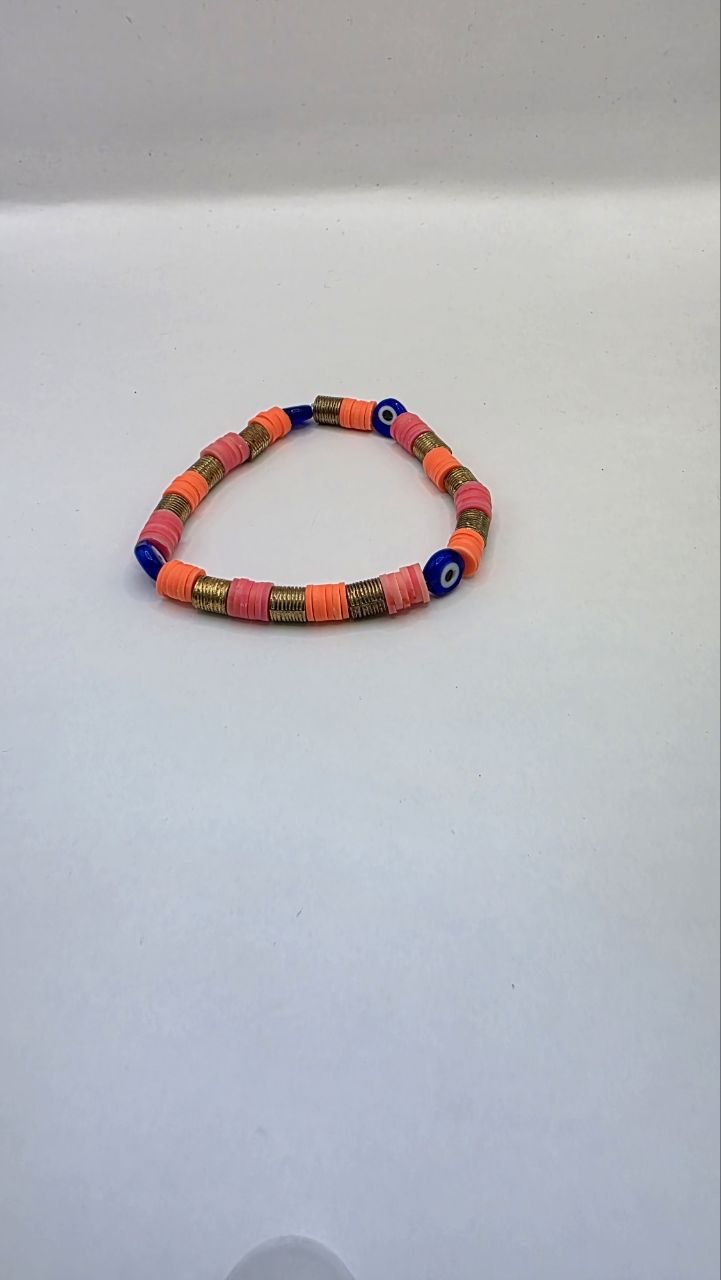 Neon Evil Eye Bracelet