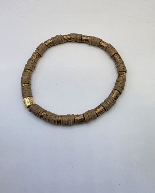 Ceramic Gold Bracelet