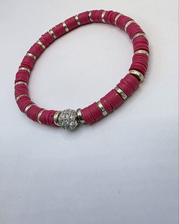 Magenta Crystal Bracelet