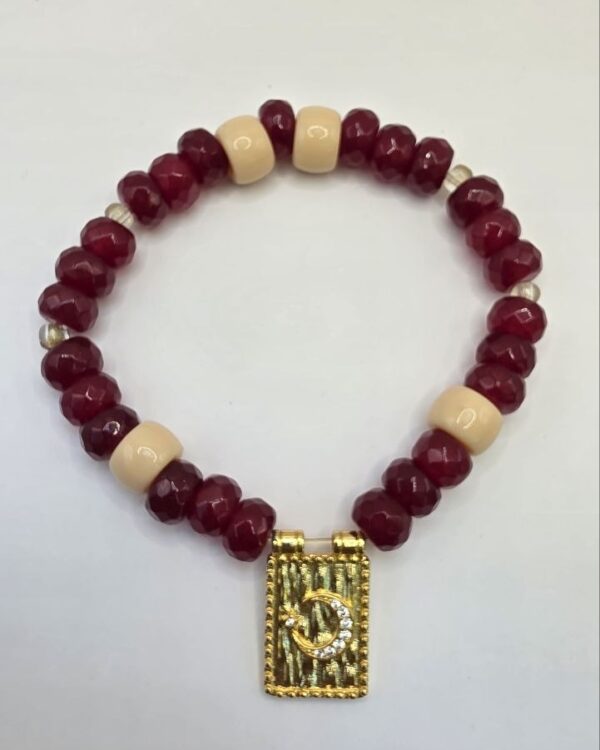 Crescent Moon Stretch Bracelet