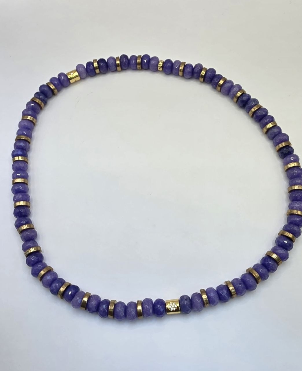 Purple Bead Necklace