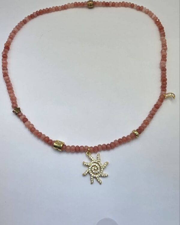 Pink Celestial Choker