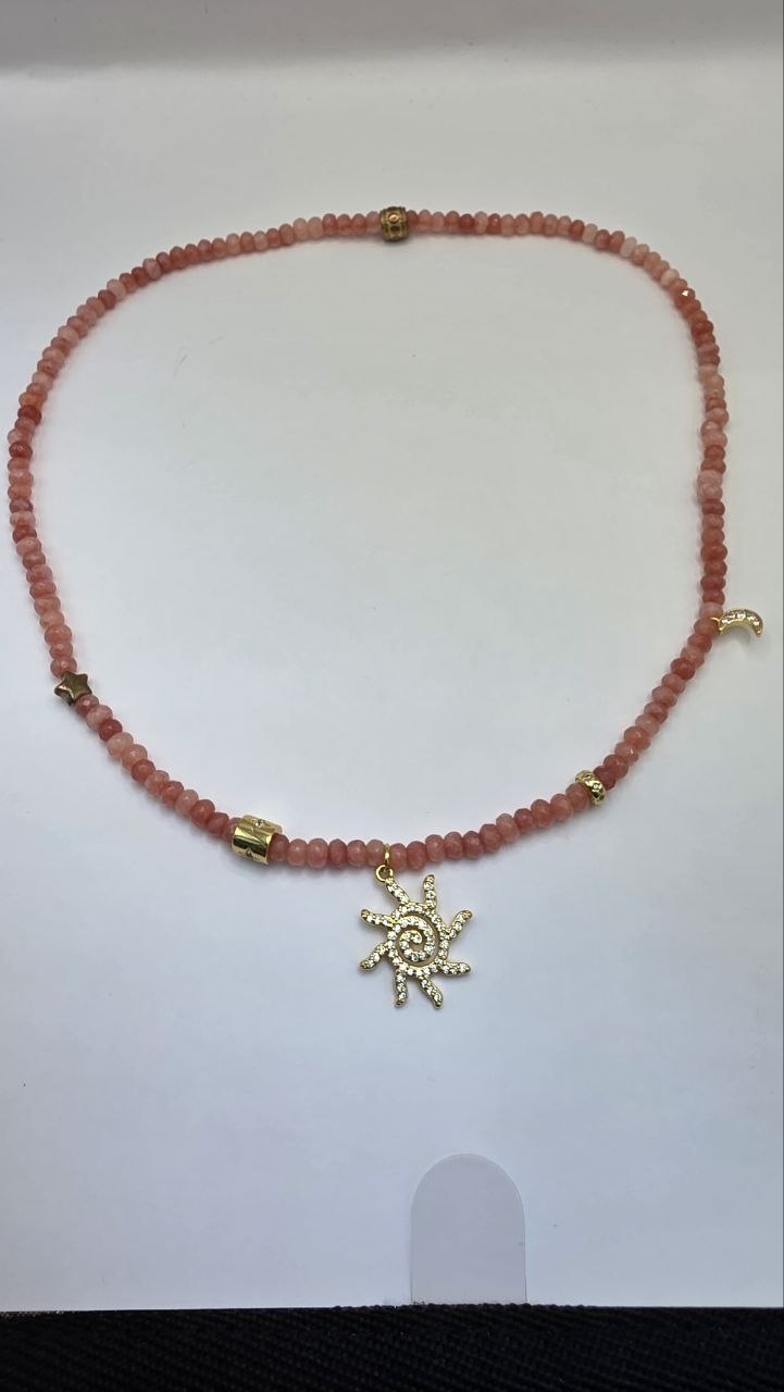 Pink Celestial Choker
