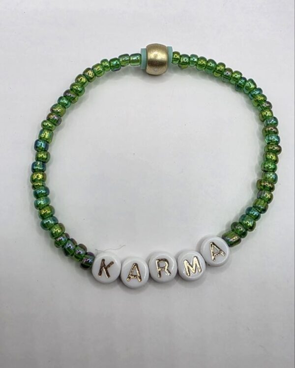 Karma Glass Bracelet