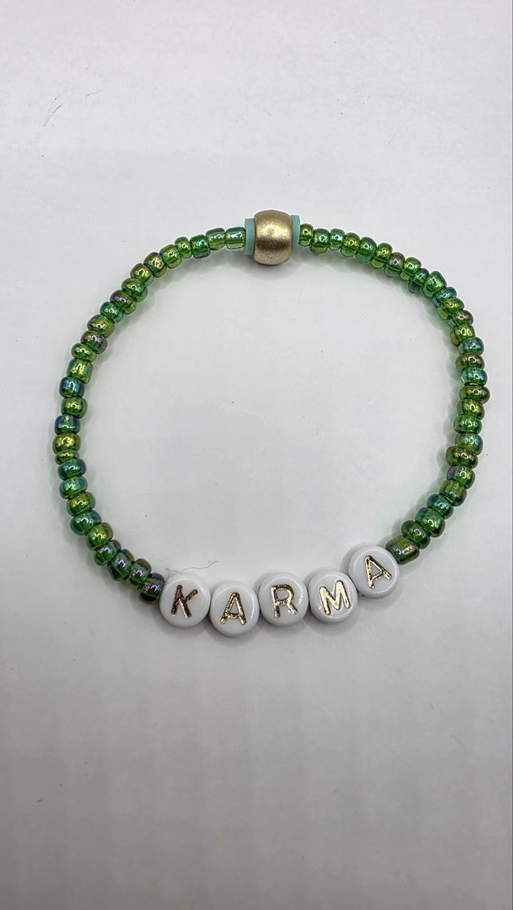Karma Glass Bracelet