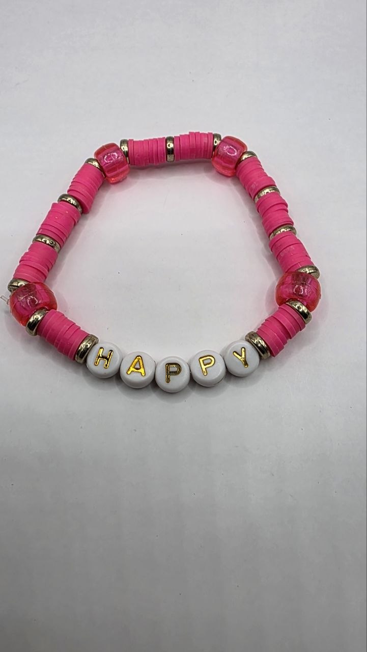 Happy Pink Bracelet