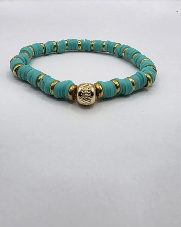 Turquoise Gold Bracelet