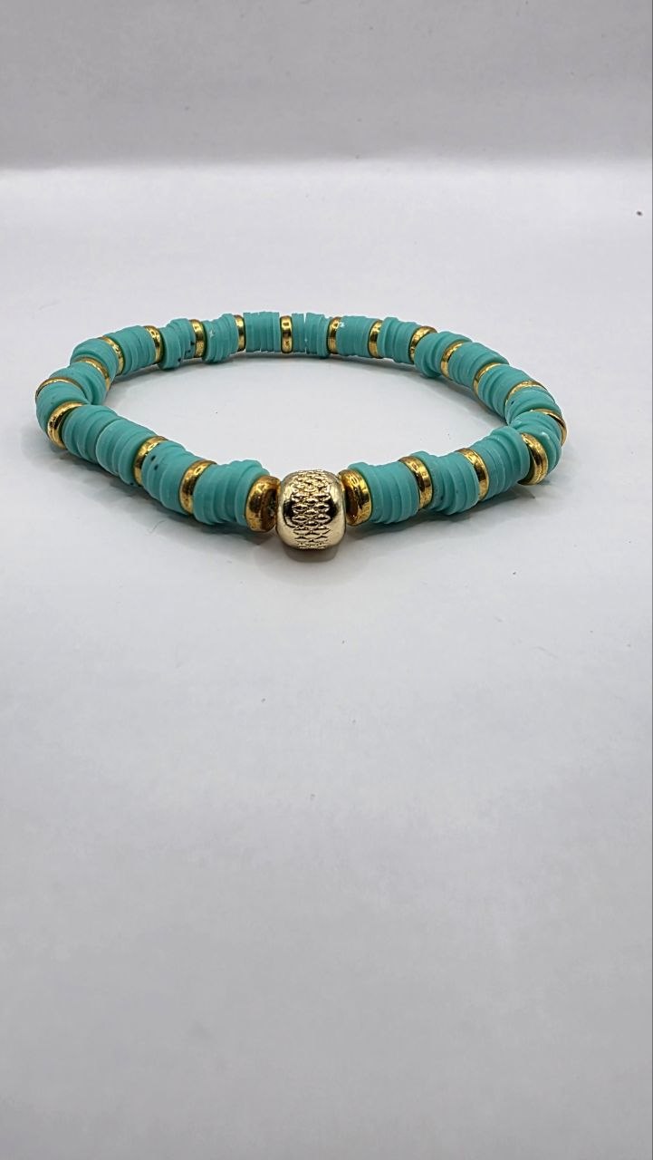 Turquoise Gold Bracelet