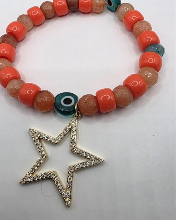 Evil Eye Star Bracelet