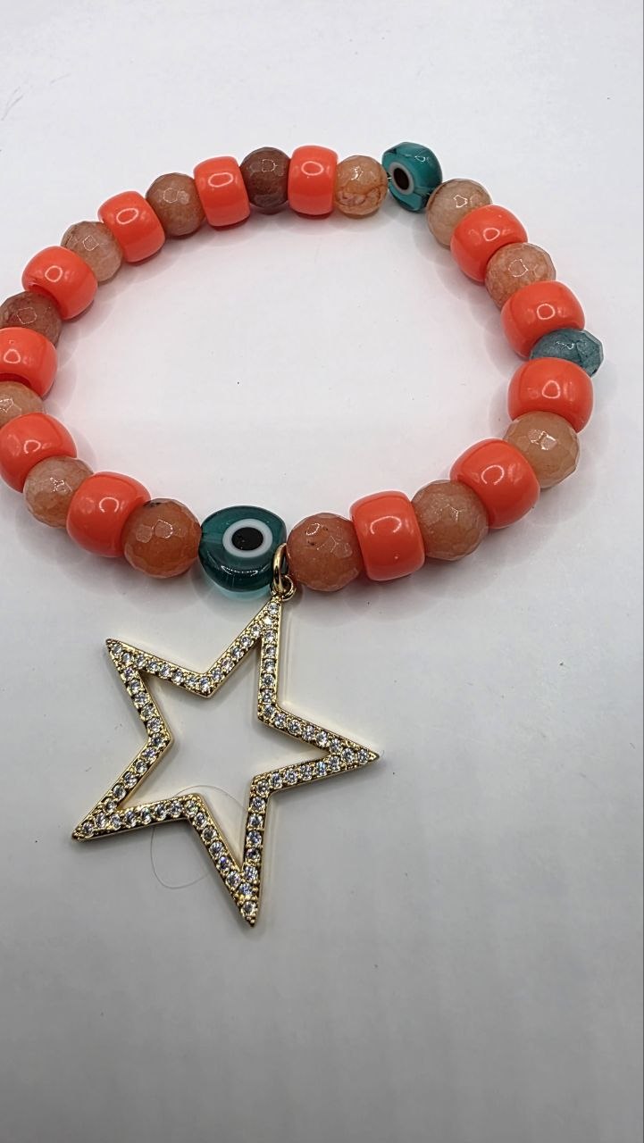 Evil Eye Star Bracelet