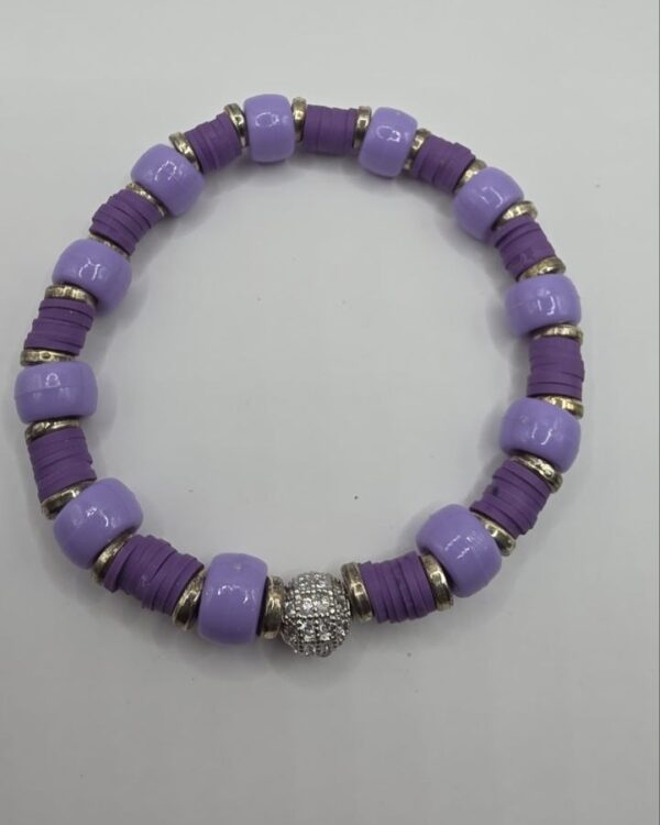 Lilac Stretch Bracelet