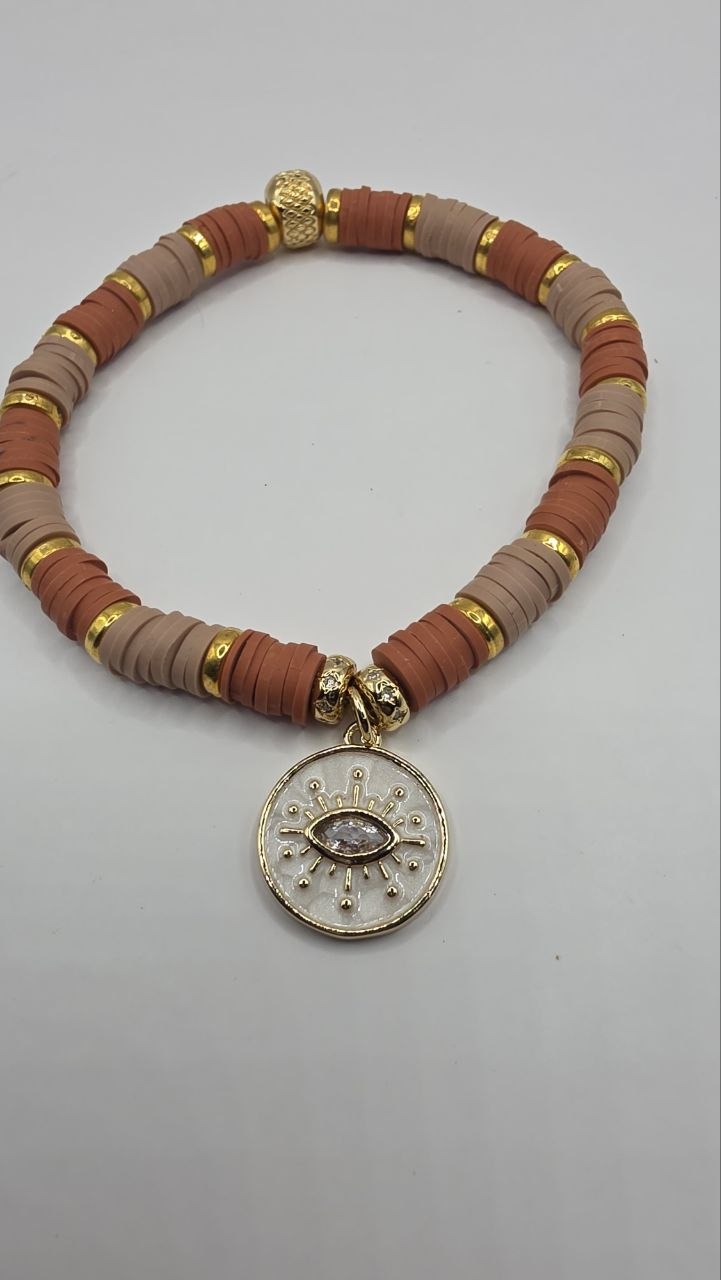 Terracotta Sunburst Bangle