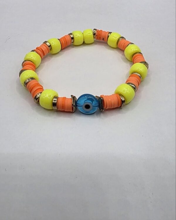 Neon Evil Eye Bracelet
