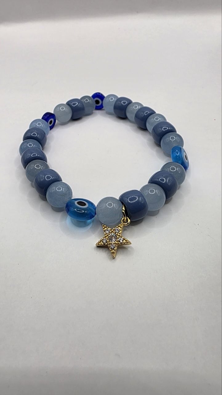 Evil Eye Star Bracelet