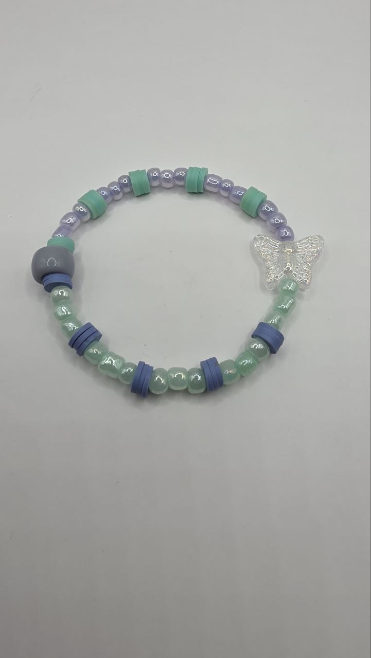Acrylic Butterfly Bracelet