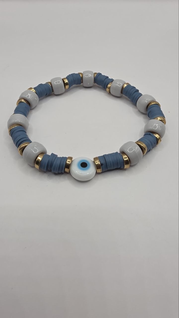 Blue Evil Eye Bracelet